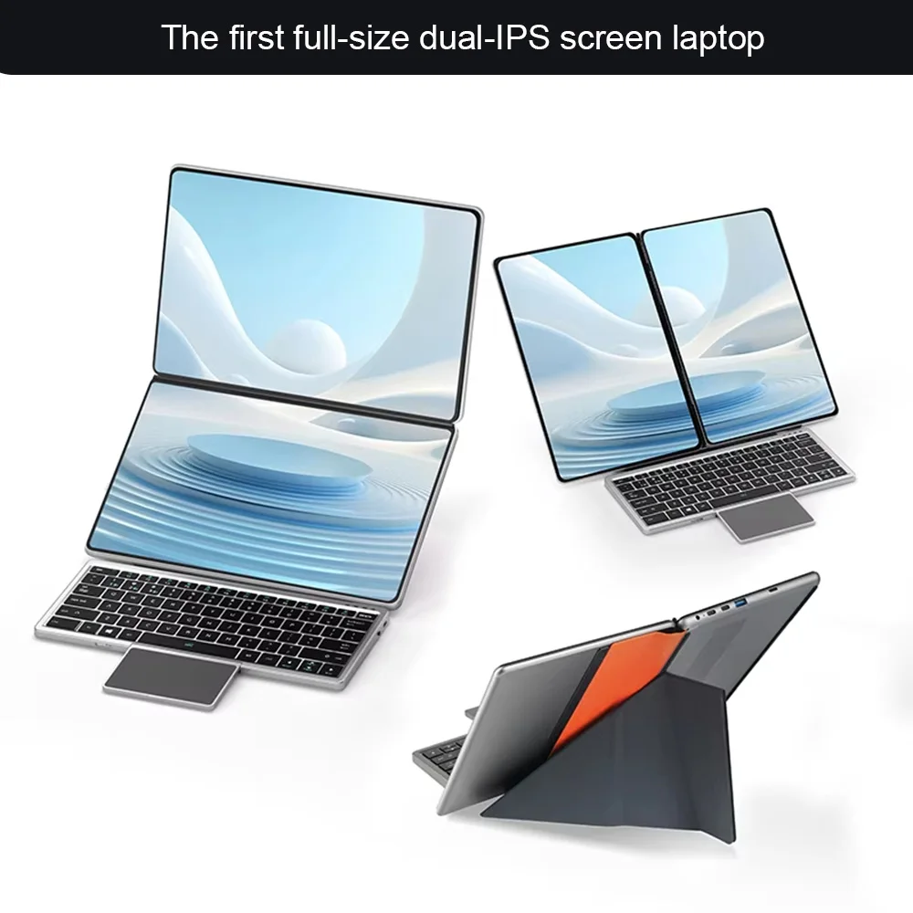 GLF-S2 Laptop a doppio schermo 10.9 + 10.95 pollici Windows 11 Touchscreen Notebook Intel i3 1215U N100 WIFI 6 Laptop Tablet Computer