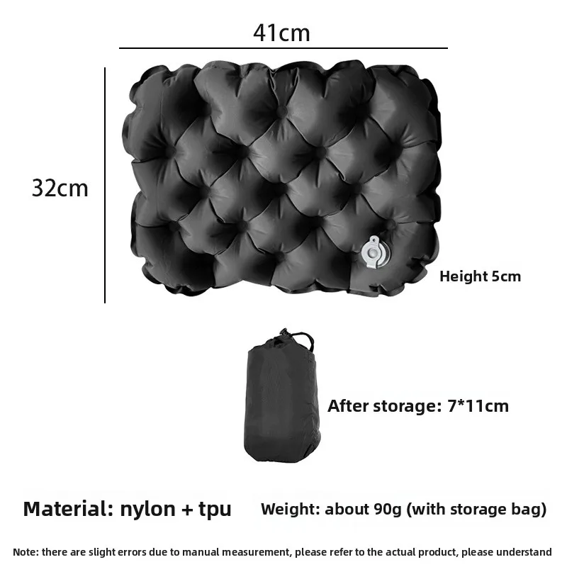 2026 Lightweight Inflatable Seat Cushion Portable Camping Mat, Outdoor Picnic Concert Air Seat Pad for Hiking Camping Activity