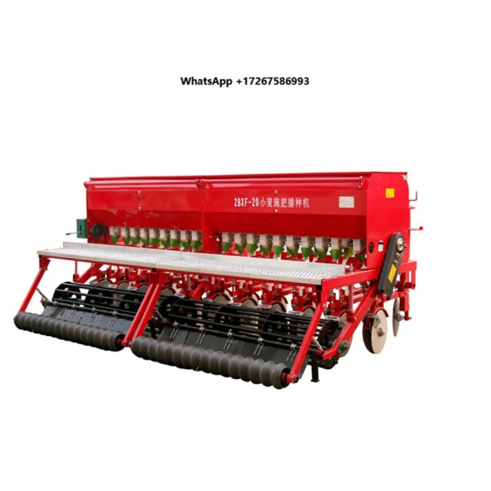 ANON High Productivity Small Tractor-pulled Seeder Machines Wheat Accessories for Efficient Seed Transplanting Grain Seeder