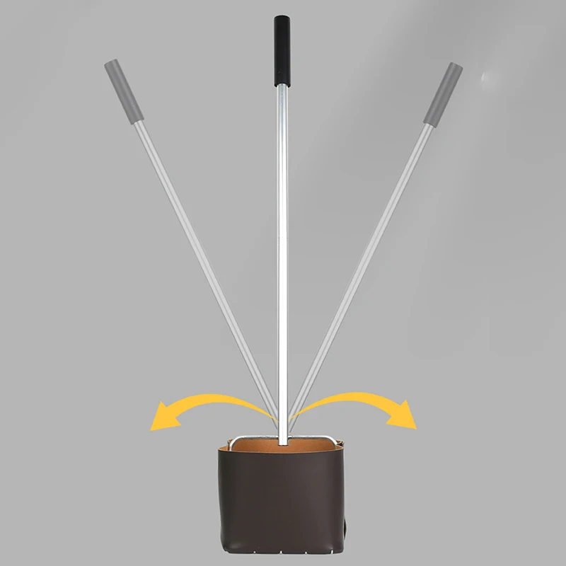 Keranjang Pengambil Bola Tenis Meja yang Dapat Disesuaikan, Ringan, Kapasitas Besar, Ember Ping Pong, Bagian Olahraga dari Logam