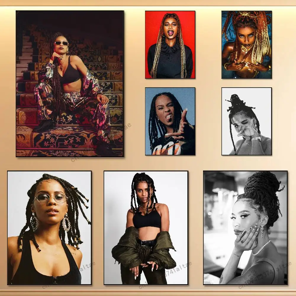 

Cute I-IAMDDBES Singer Poster High Wall For Home Office Bedroom Living Room Hallway Bar Perfect Gift Quality