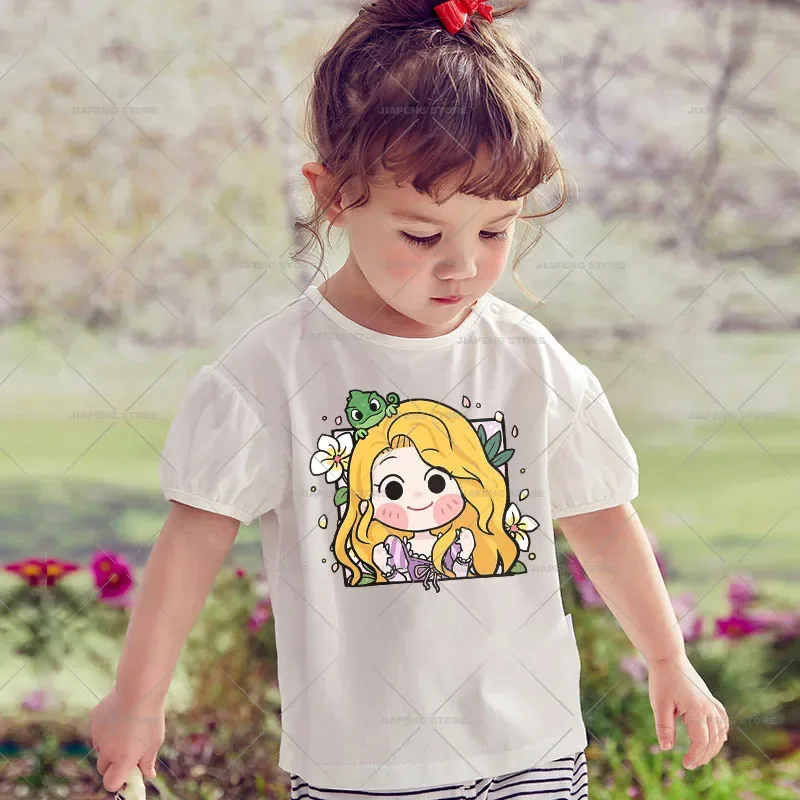 Cartoon Disney Princess naprasowanki na transfery folia winylowa do przenoszenia za pomocą ciepła naklejki na t-shirt urocze naszywki termiczne na