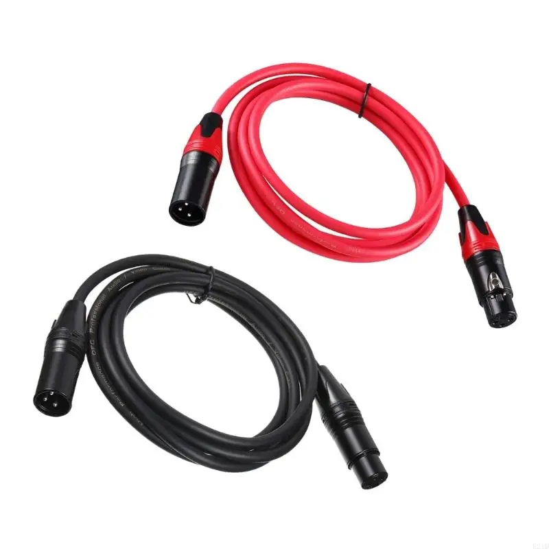   3 Pin Male to Female Mic Speaker Cable With Multilayer Shielding Extension Cable