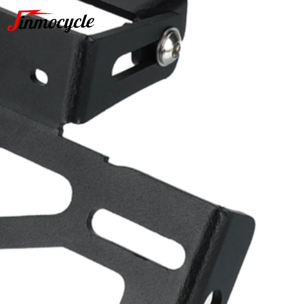 

For Benelli Leoncino 250/500/800 BN 125/302/600 302R/752S 2015-2024 Motorcycle License Plate Holder Frame Bracket With LED Light