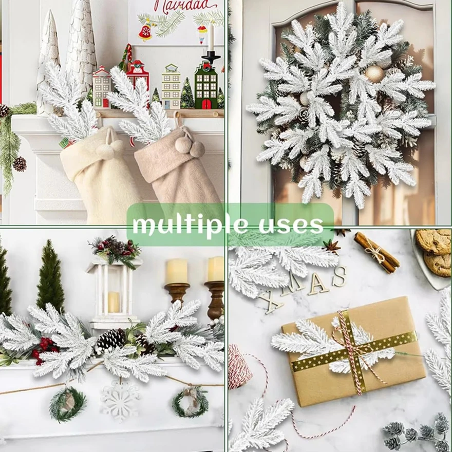 

5Pcs Artificial Plants Pine Needle Christmas Tree Home Room Decorative Arrangemrnt Outdoor Garden Wedding Bridal Pretty Products