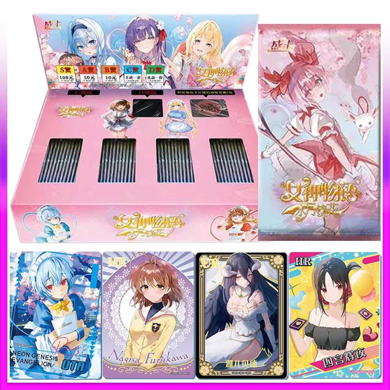 Goddess Story Card Anime Sexy Bikini Swimsuit Girls Table Playing Game Board Cards Feast Booster Box Hobbies Gift For Boys