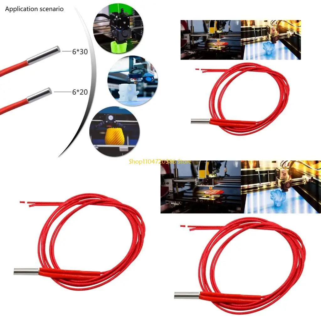 K0EA 24 V 12V 40W Wkłady grzewcze dla uniwersalnej kompatybilności w drukarkach
