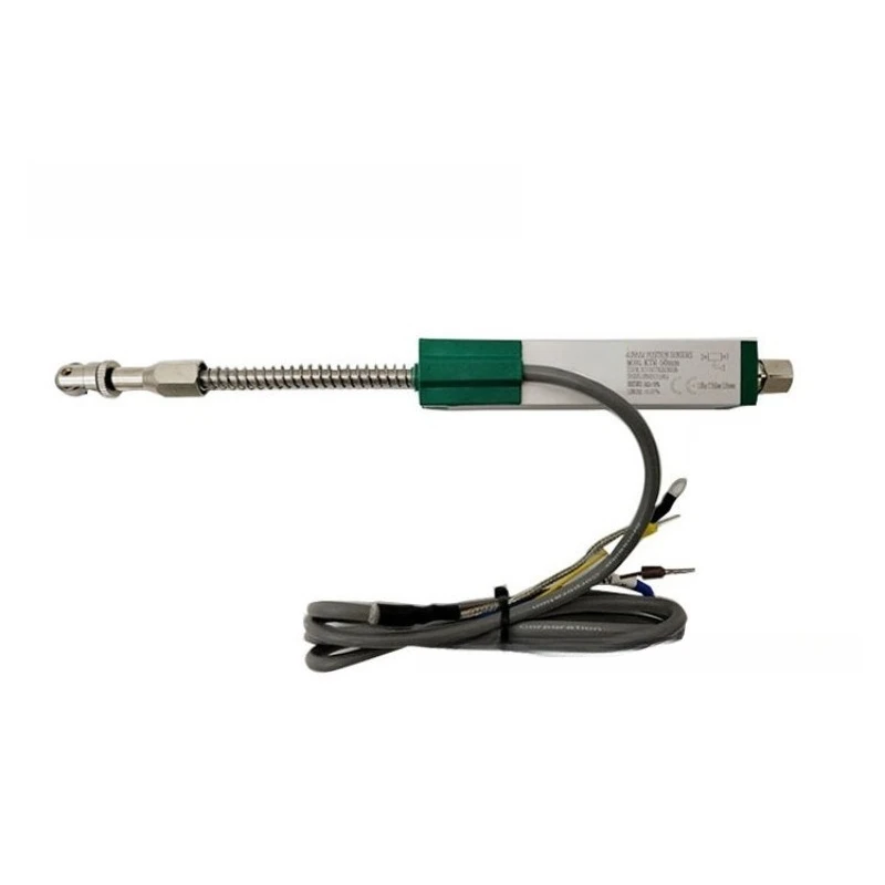 KTR Mini Spring Return Linear Displacement Sensor Electronic Ruler For Injection Molding Machine