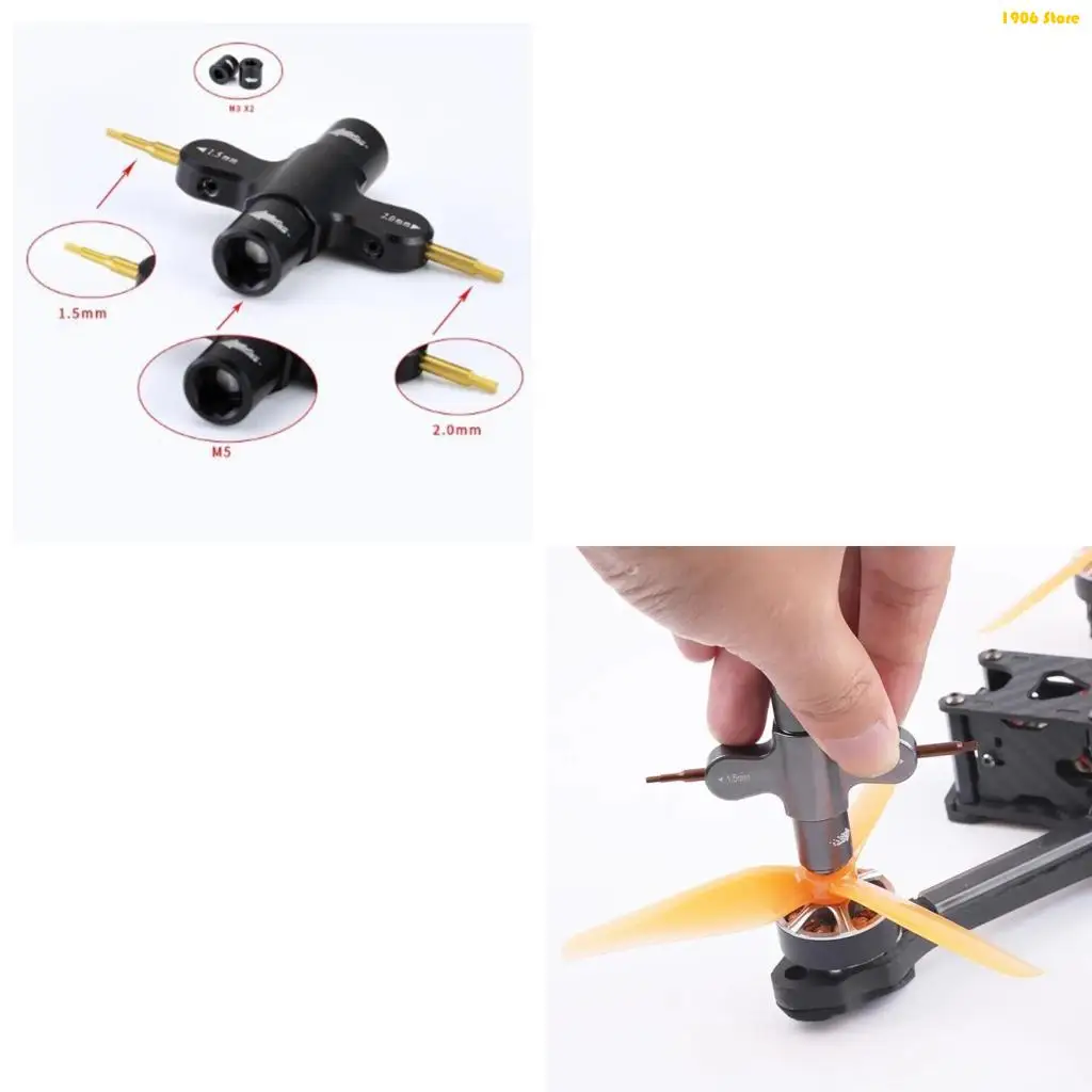 U1JB Aluminum Alloy Ratchet Wrench Spanner for Precise Hexagonal Screw Socket Adaptation Installation Removal in DIY Projects