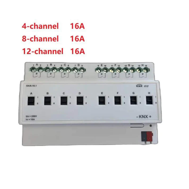 4/8/12-Channel 16A …