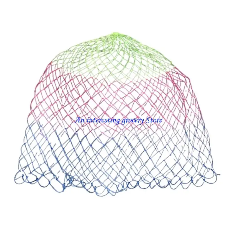 652D Folding Nylon Landing Dip Net Replacement Fishing Landing Meshs Net Easy to Use