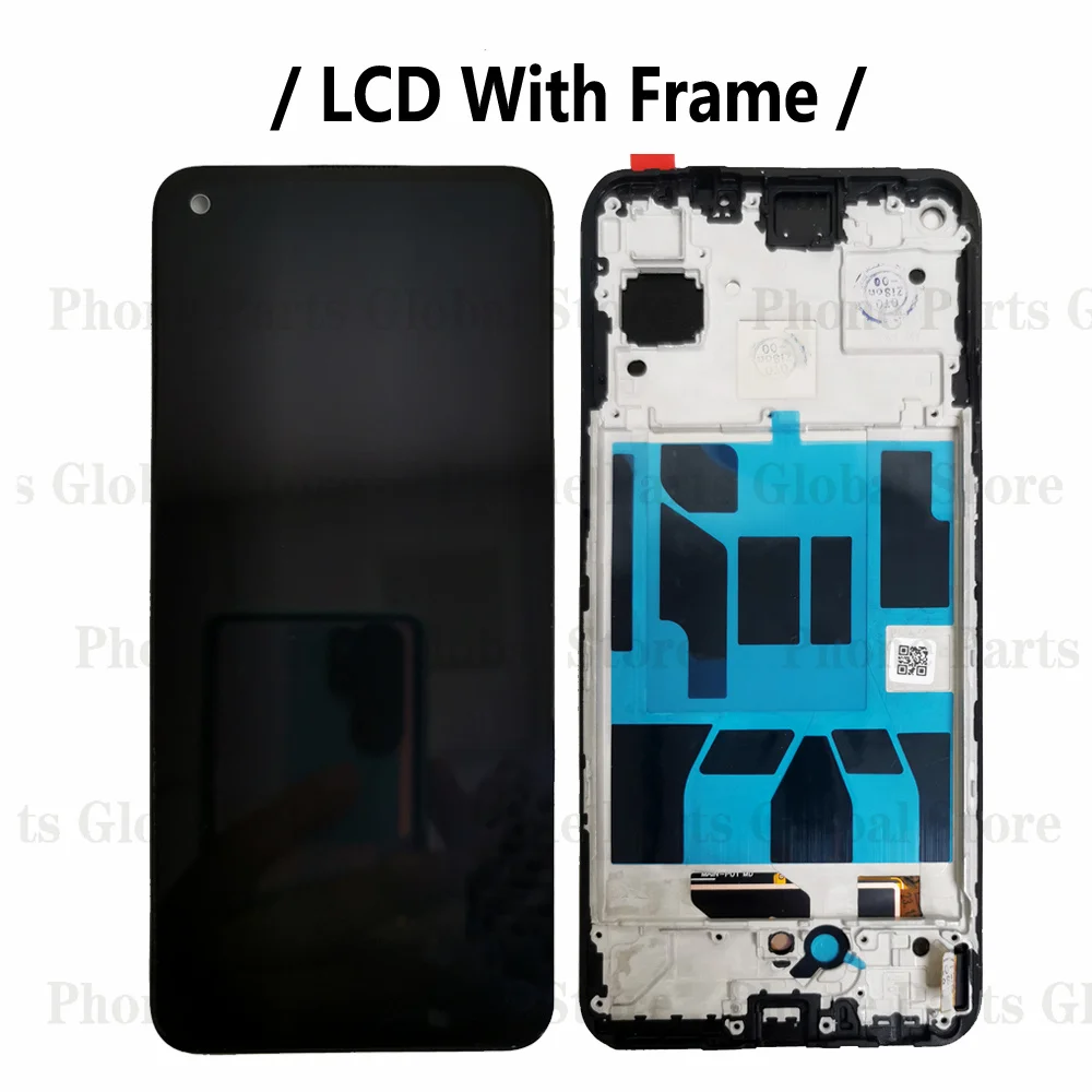 LCD With Frame RMX2202 LCD For Realme GT 5G LCD Display Screen Touch Sensor Digitizer Assembly Replacement Parts