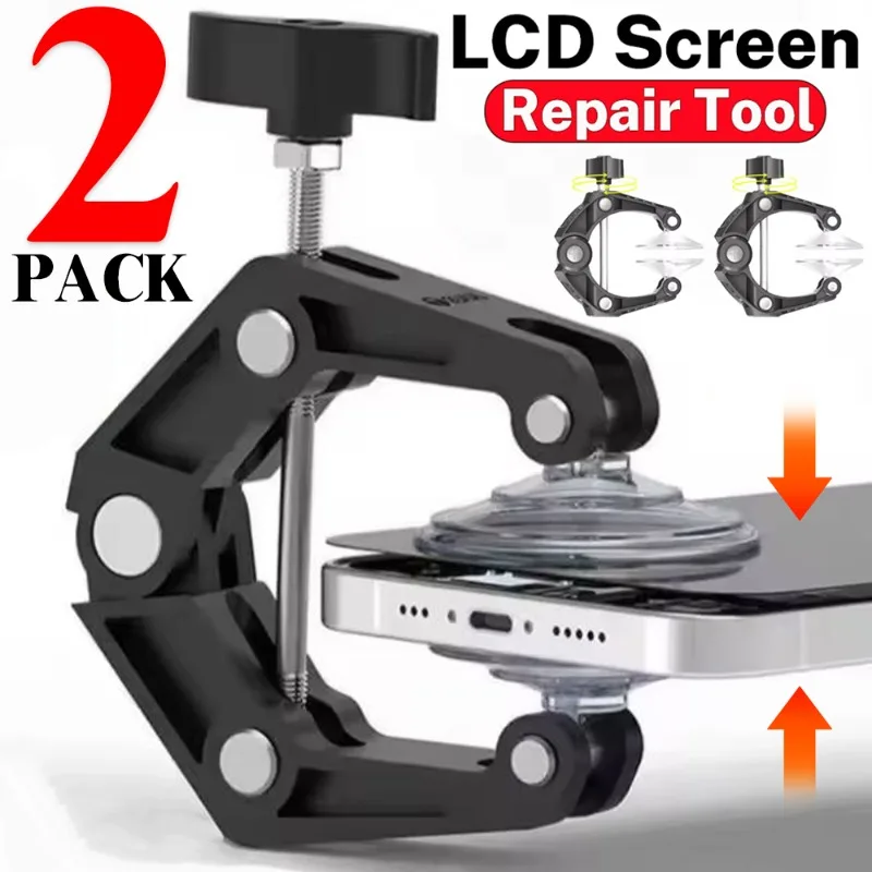 

Phone Screen Separator Multi-function Screen Glass Back Cover Disassemble Battery Repair Replacement Fixture Repair Tool Sets