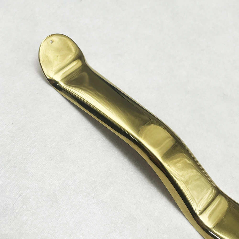 14,5 cm Goldgriff Haustier Dentaler Lippen- und Wangenhalter Veterinärchirurgisches Instrument für Hunde und Katzen zur Munduntersuchung – Detail 1