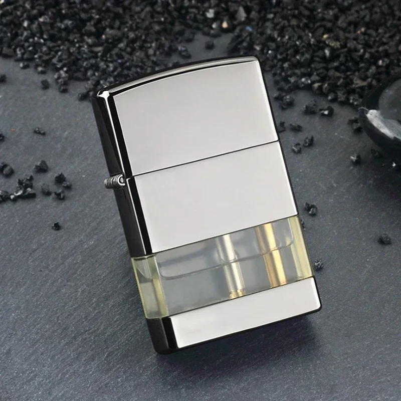 New Cool LED Cigarette Lighter Flame Windproof Butane Gas Torch Lighter For Men Metal Smoking Accessories Smoke Lighters Gifts