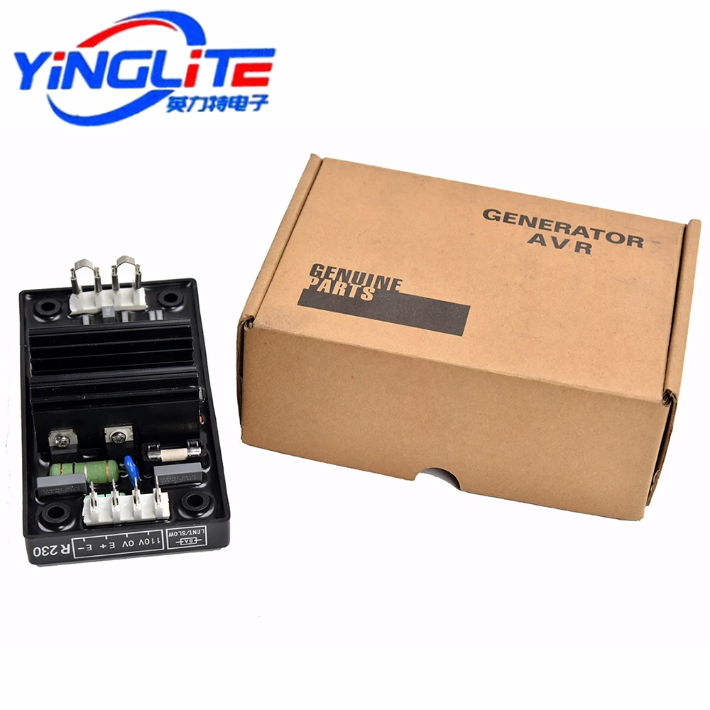 

High Quality Factory Direct Fast Delivery R230 AVR Generator Automatic Voltage Regulator 100KW AC Control Panel Module