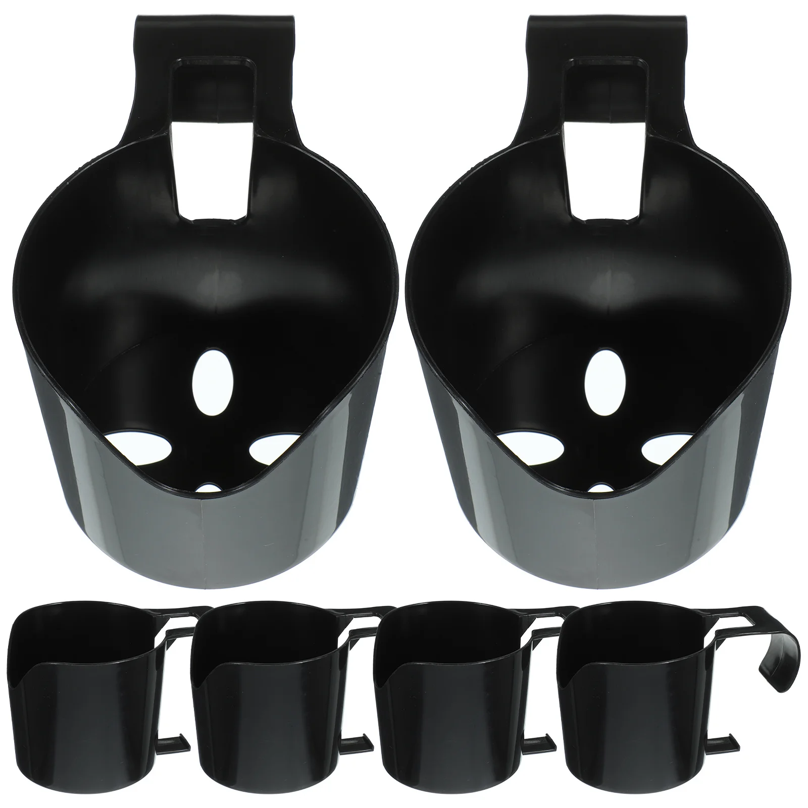 

6Pcs Plastic Poolside Cup Holder Strong Anti-Spill Drink Holder Clip for Pool Bar Beverage Rack Cup Holders for Swimming Pool