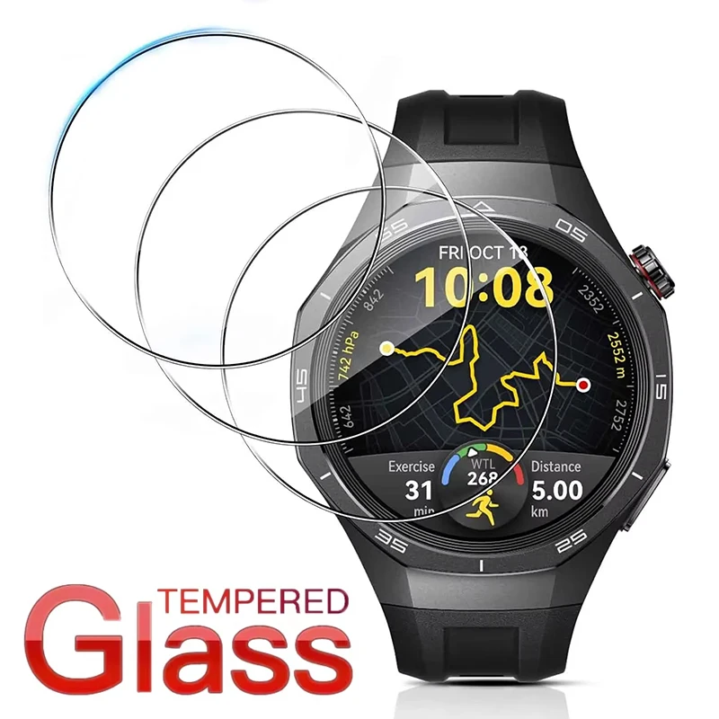 

Tempered Glass for Huawei Watch GT 5 41mm 46mm Watch HD Screen Protector for Watch GT 5 Pro 42/46mm Anti-Scratch Prottiecve Film