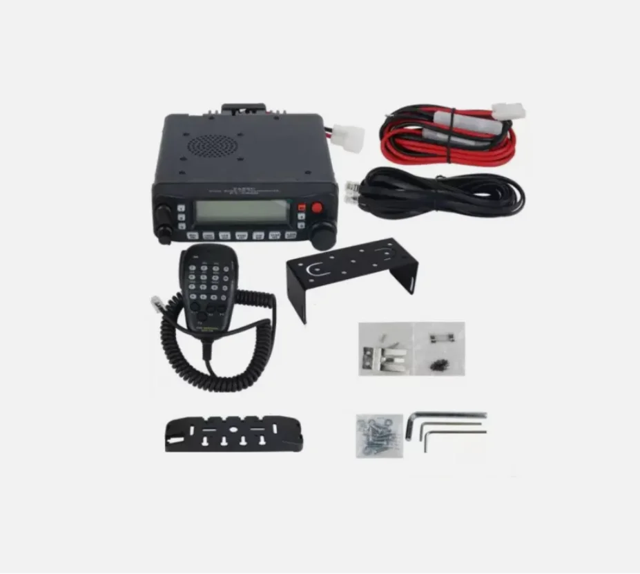 

FT-7900R Двухдиапазонный FM-трансивер Мобильная радиостанция UHF VHF 50 Вт без зажима антенны