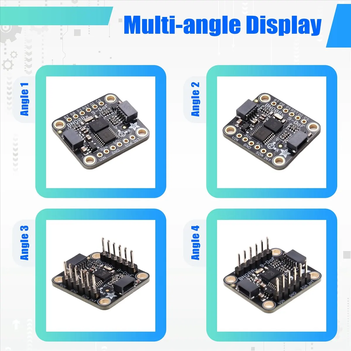 Goodprice For Adafruit 9-DOF Orientation IMU Fusion Breakout - BNO085 (BNO080) - STEMMA QT / Qwiic