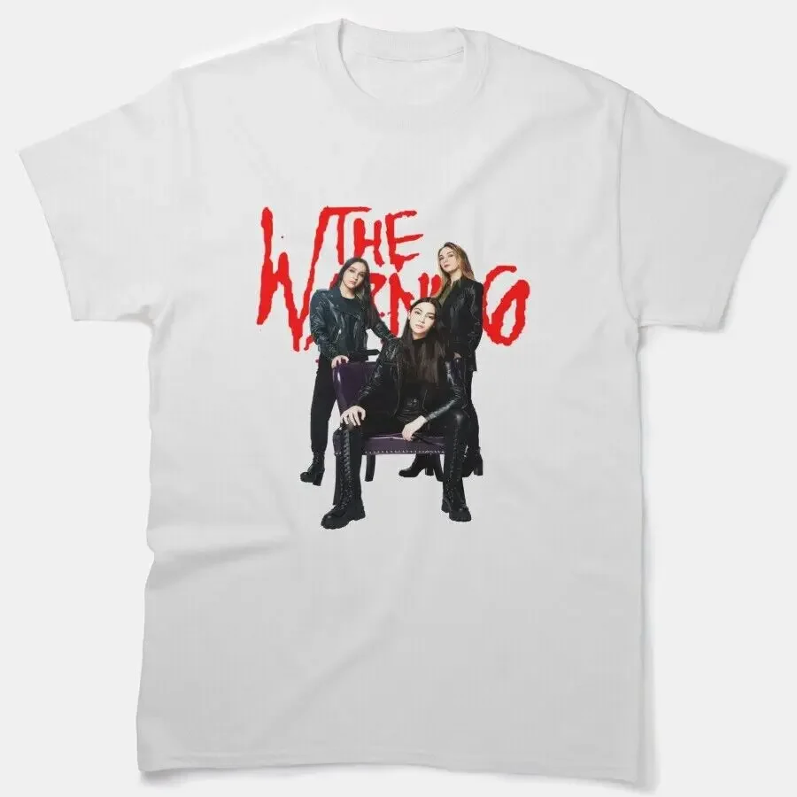 

Распродажа The Warning Is A Rock Band Популярная классическая футболка с музыкой S 5Xl