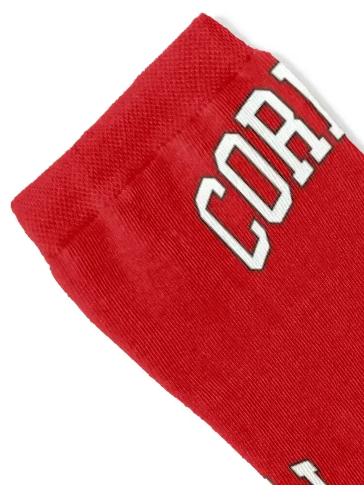 cornell - college font curved Socks designer brand ankle Socks Woman Men's