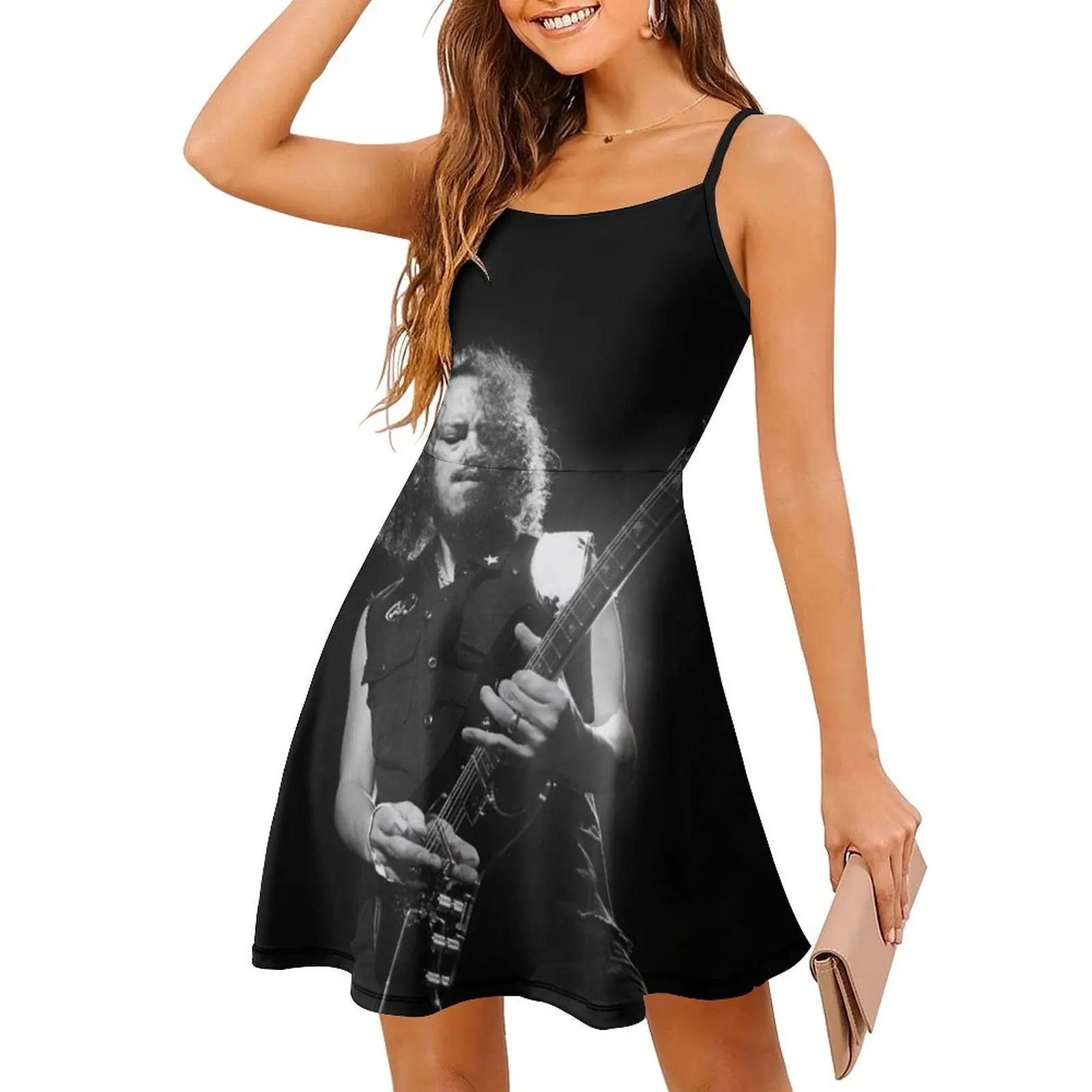 تصميم جديد للطريقة الجديدة فستان على الطراز الكوري للنساء فستان كاجوال أنيق للحفلات أو الارتداء اليومي كيرك هاميت كيرك هاميت #3