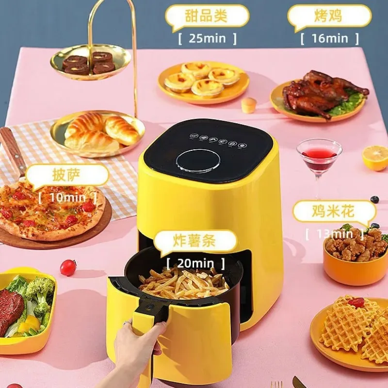 Air Fryers Household Large Capacity Intelligent Oil-free Electric Fryers Multifunctional French Fries Machines and Gifts