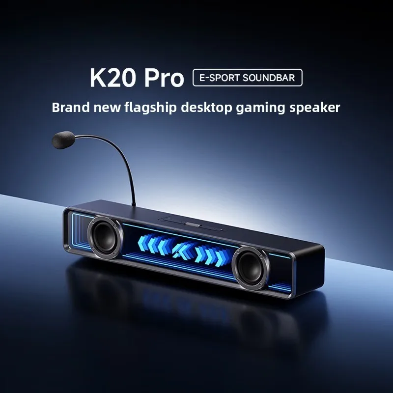 Gaming speakers Bluetooth speakers, desktop computer audio games can be plugged and unplugged wired