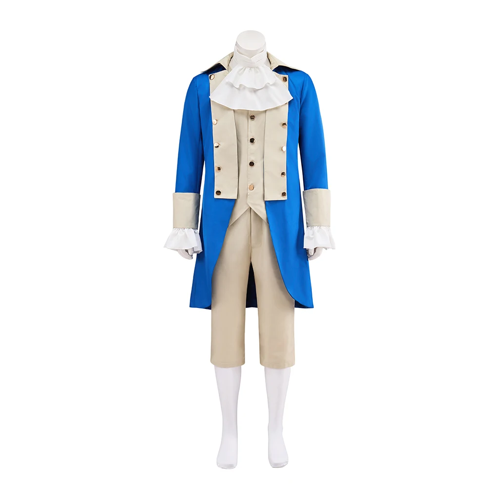 

Костюмбанка Музыкальный костюм Гамильтона Александр Гамильтон Косплей Гражданская война Колониальный период Мужская форма Средневековые наряды на Хэллоуин