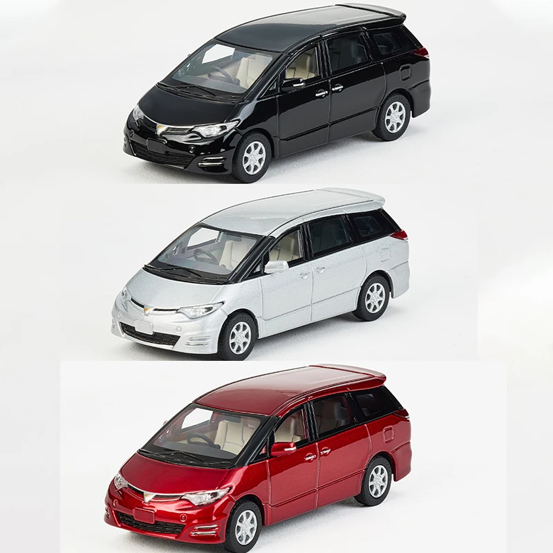 

Масштаб 1/64 Toyota Estima G5R50 2006, имитация сплава, модель автомобиля, статический дисплей, Коллекционная игрушка, подарок, сувенир, украшение