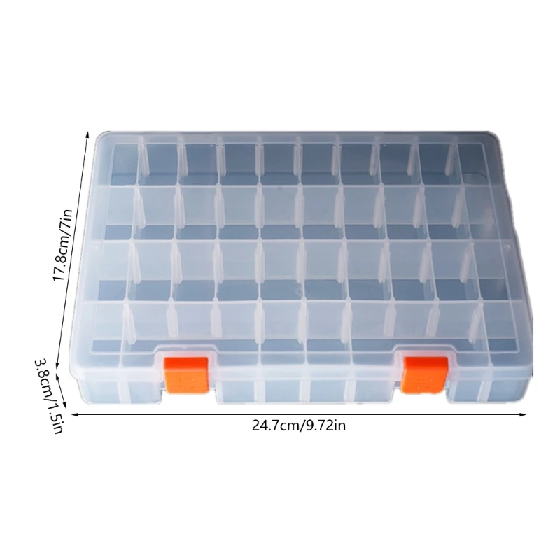 Small Part with Removable Dividers Plastic Tool Box Screw Dropship