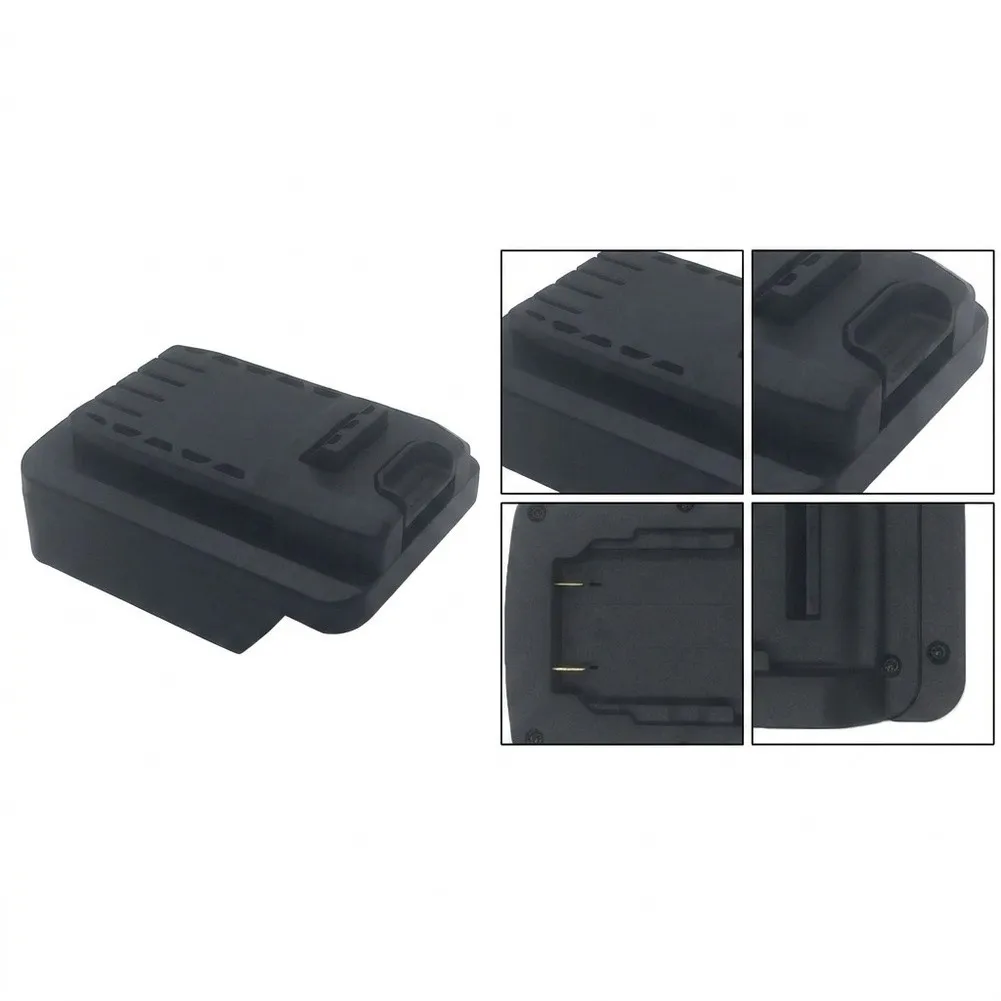 Black ABS For Battery Converter Adapter For DCB200 DCB203 To For Craftsman Power Tool Electric Drill Accessories 108x85x55mm 3