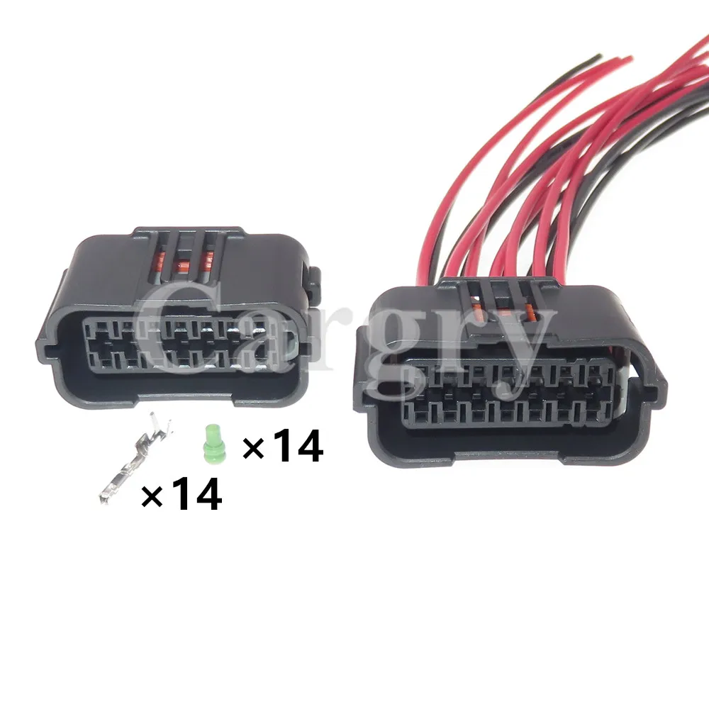 

1 компл. 14P MG645724-5 автомобильная проводка водонепроницаемый разъем MG 645724-5 автоматическая электрическая розетка переменного тока в сборе автомобильная модификация вилка