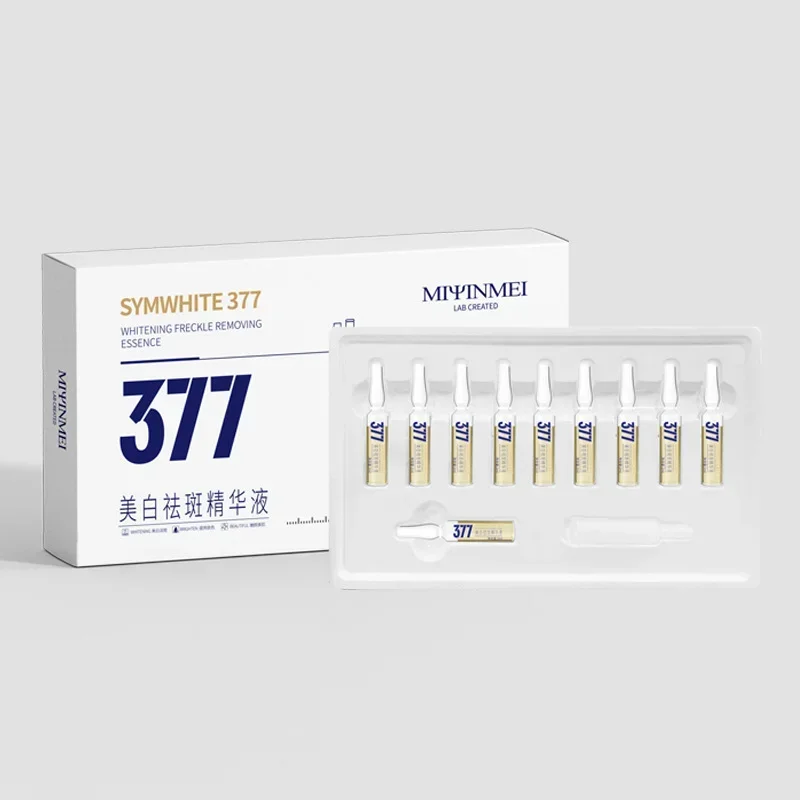 

377 Ampoule Serum 2ML*10pcs Whitening Freckle Removing Essence Long-lasting Hydration Quickly Brightening Moisturizing Skin Care