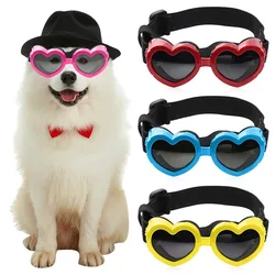 2025 Fashion Pet Cat Puppy Eyeglasses Protective Sunglasses Dog Eyewear Glasses for Pet Supply Adjustable Elastic Breathable