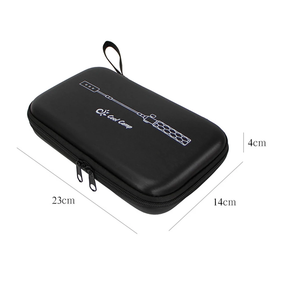 Multipurpose Outdoor Storage Carry Bag Hard Shell Camping Igniter Protector Pouch Anti-collision Dustproof for Picnic Barbecue