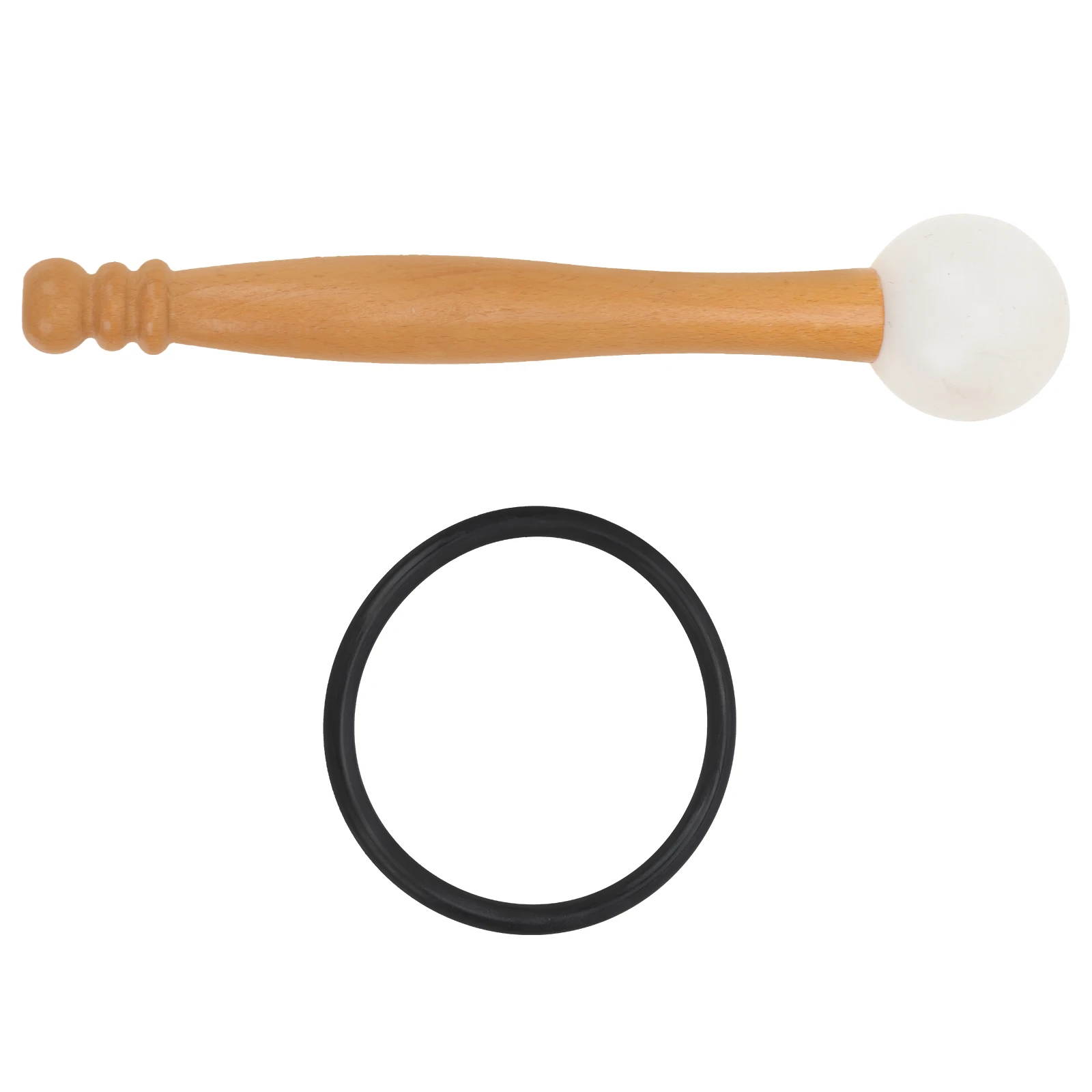

Mallet Buddha Sound Bowl Rubber Knocking Stick Professional Chanting Singing Accessory