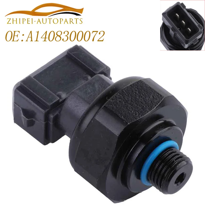 A1408300072 Air Conditioning Pressure Sensor Car 1408300072 For Mercedes A160 C230 C240 E200 E240 R129 W140 R170 W202 W208 W210