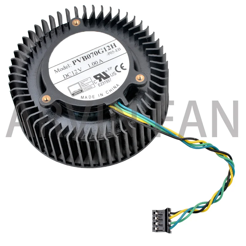 Gloednieuwe Originele Pvb070g12h Dc 12V 1.00a Grafische Kaart Koelventilator Voor Gtx460 480 580 Publieke Versie 680 670