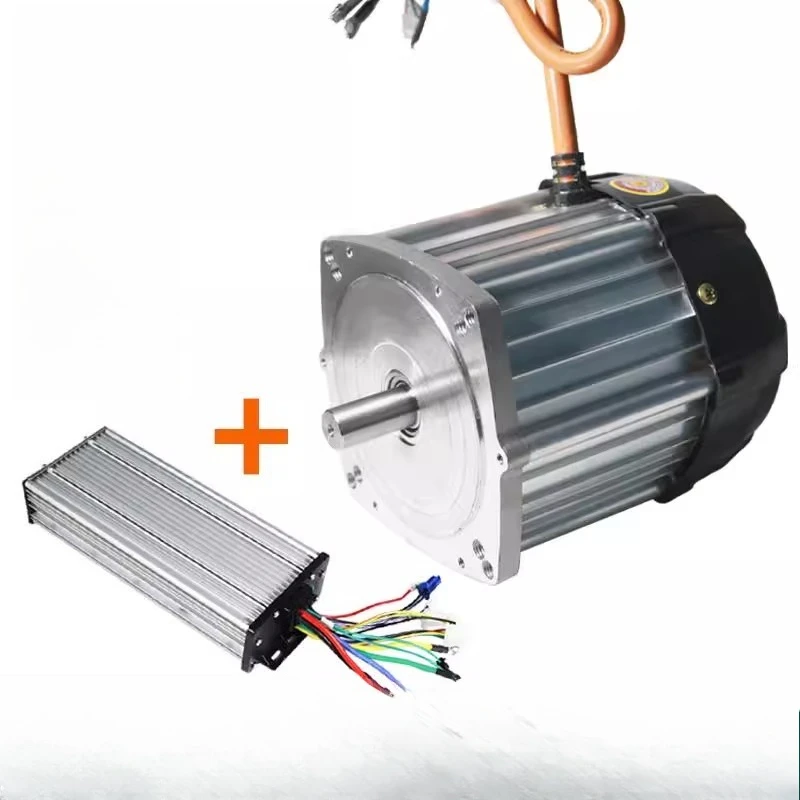

1-20kW Custom Power BLDC Motor Kit for Electric Trike Conversion, Rail Car Equipment, High Torque Brushless DC Motor 48V/72V DC