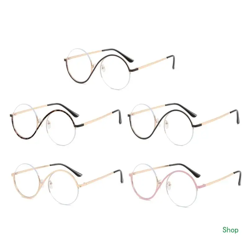 Dropship Reading Writing S Frame Eyeglasses for Adult Bluelight Prevent Plain Eyeglasses