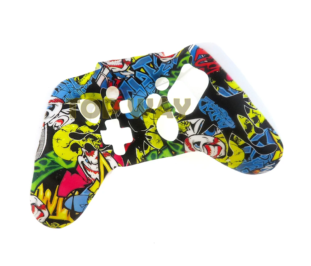 20PCS Silicone Gamepad Protective Case Skin For Nintend NS Switch Pro Controller Protector Camouflage Controle Cover Joystick