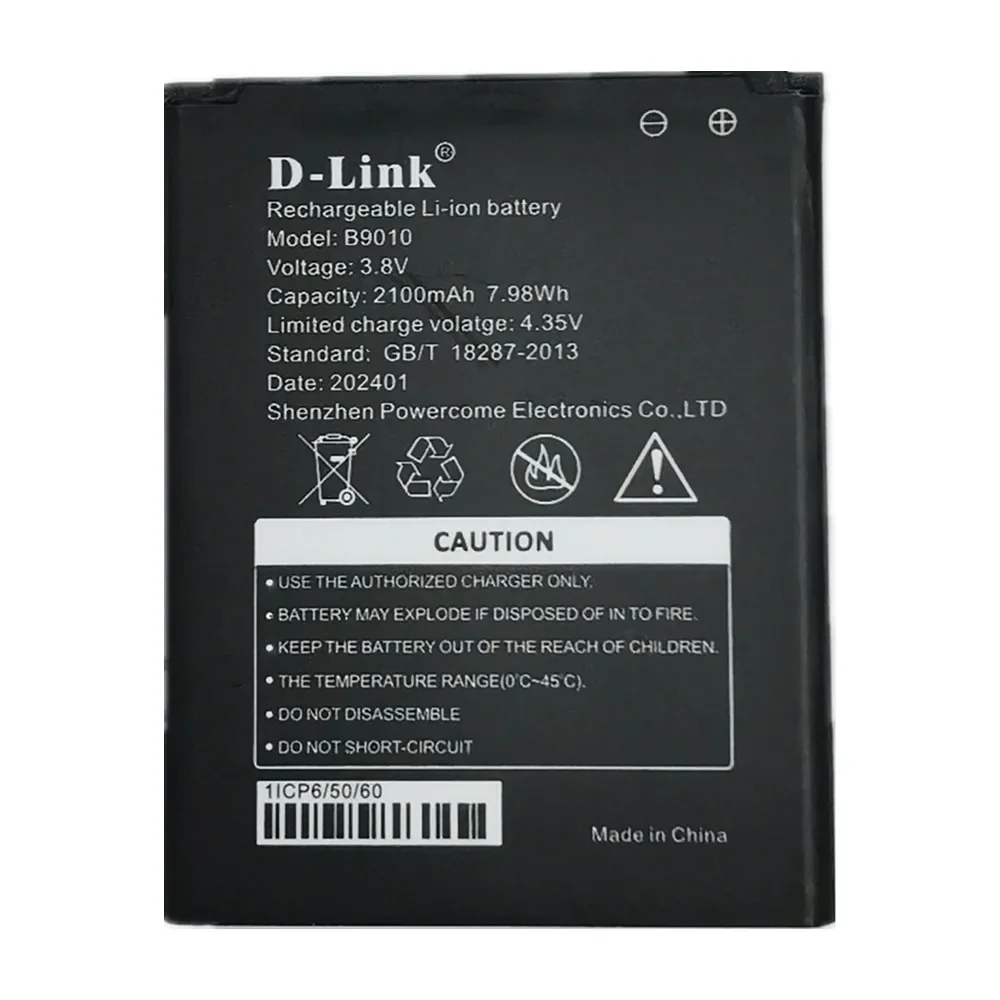 High Quality B9010 Original Battery For MTC 8723FT MTS 8723 FT D523 D921 9300 HD495060ARV 4G WiFi Router Battery Bateria 2100mAh