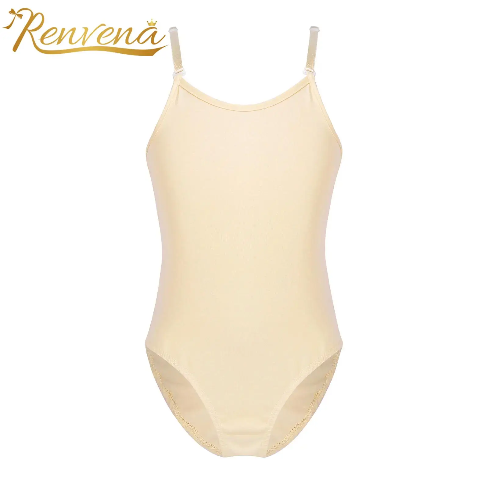 Macacão Patinação no Gelo para Adolescentes, Bodysuit Ginástica para Meninas e Crianças, Collant Ballet para Crianças, Prática Exercício, Dança Dancewear, Nu