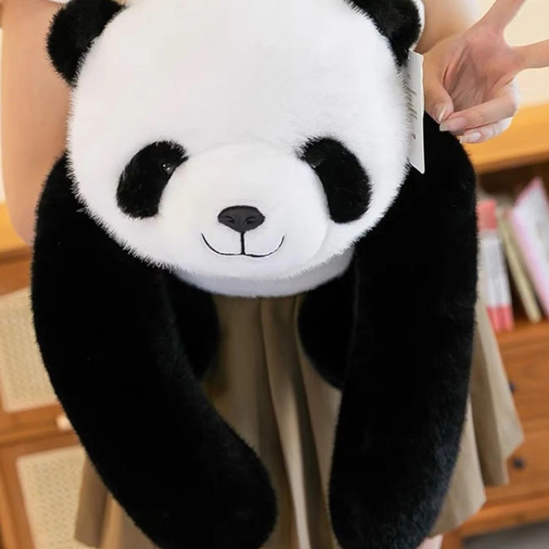 柔らかい重みのあるぬいぐるみ動物の背中を寄り添う枕、不安解消、睡眠サポート、ぬいぐるみ