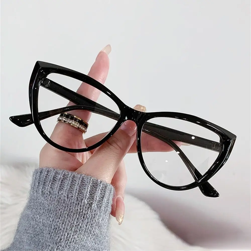 2025 New Cat Eye Glasses Frame Women Fashion Gradient Color Eyeglass Frame Anti Blue Light Glasses Computer Goggles Óculos Gifts