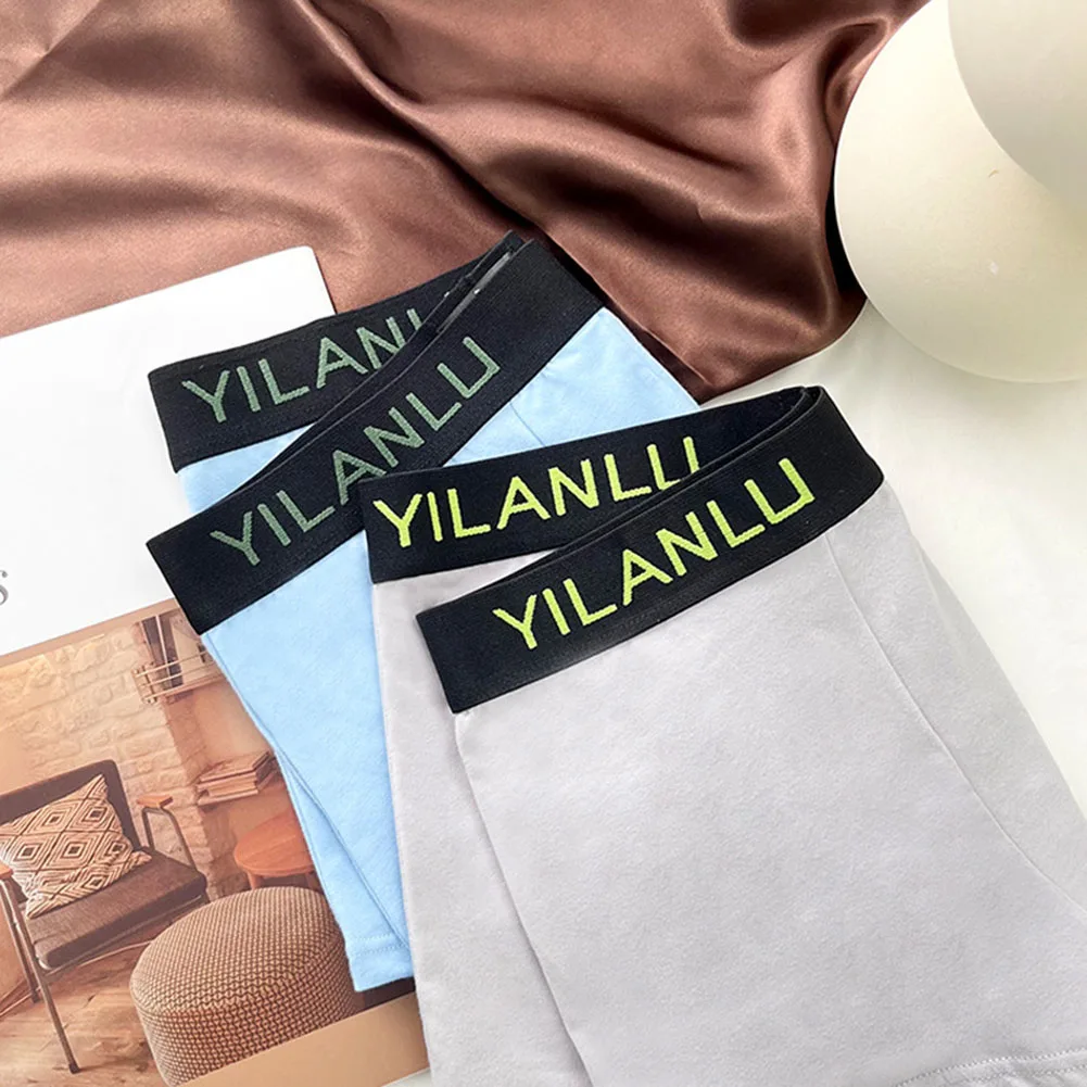 

Men Cotton Soft Lingerie Breathable Bikini Femboy Pouch Couple Life Underwear Soft Sleep Underpants Panties Boxershorts Trunks