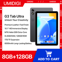 UMIDIGI G3 Tab Ultra MTK G99 Octa-Core 10.1” HD 8+8GB 128GB 1TB TF Expansion Android 13 8MP+8MP 6000mAh Long-Lasting Battery 18W