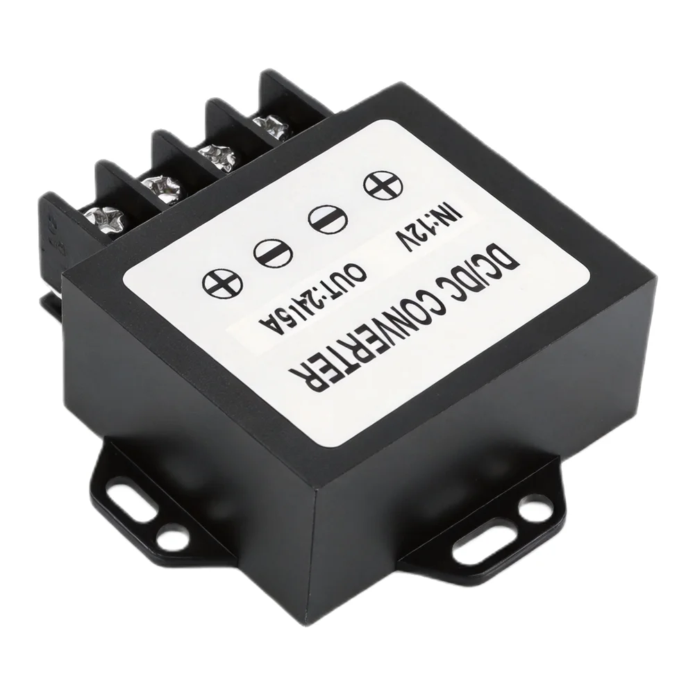 12V To 24V DC-DC Converter IP68 Waterproof Long-lasting Performance Multiple Protection Features For Automotive